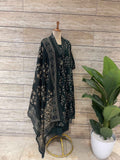 Pure Cotton A Line Dupatta Set