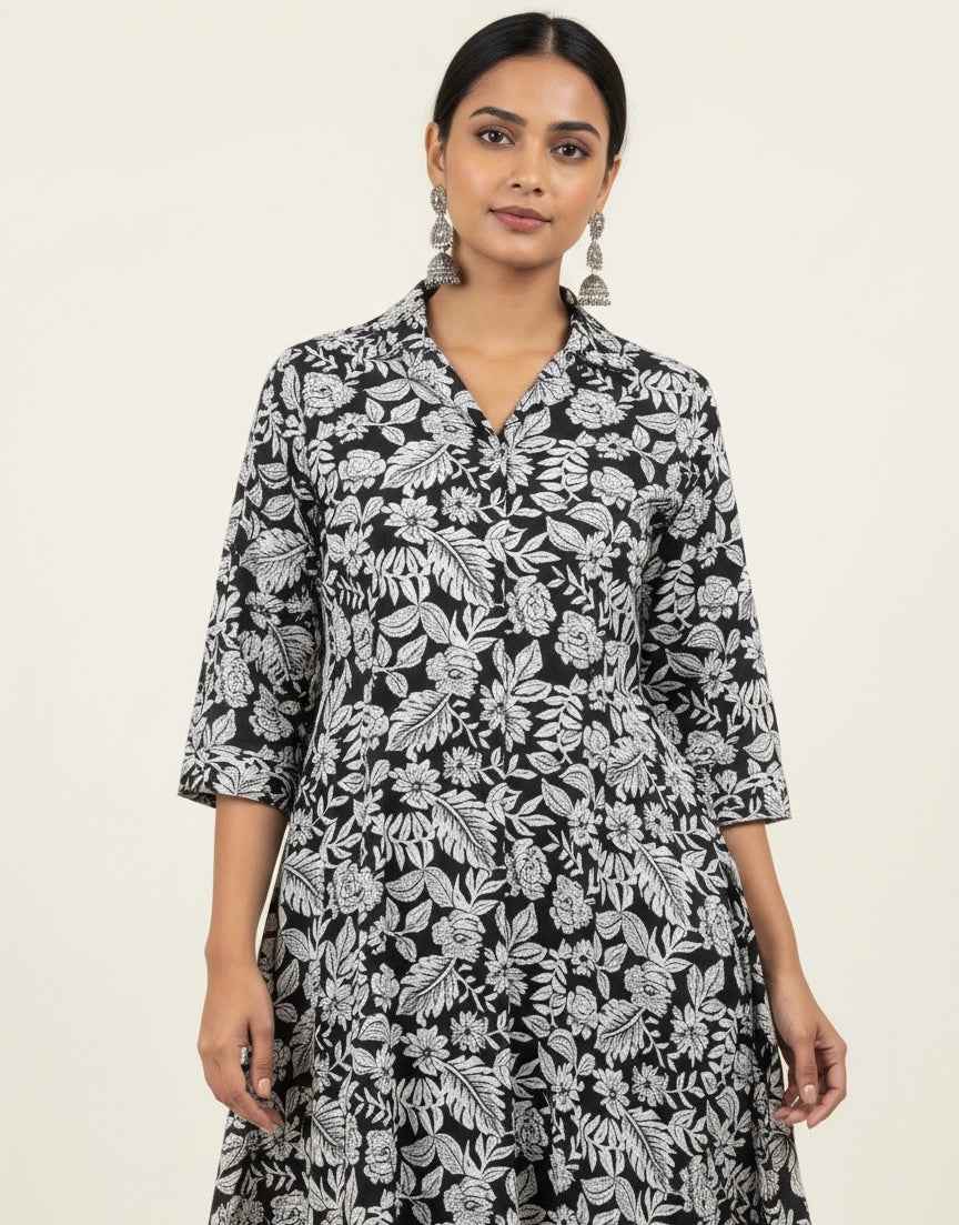 Pure Cotton Floral Print Co Ord Set