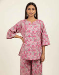 Pure Cotton Floral Print Co Ord Set