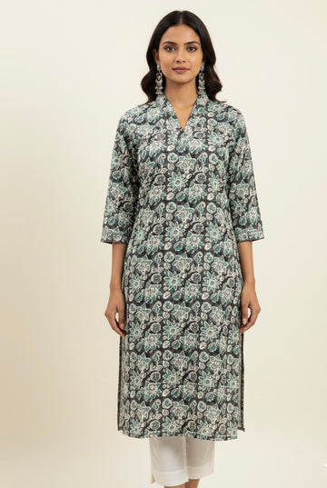 Straight Fit Only Kurta In Pure Cotton OK014