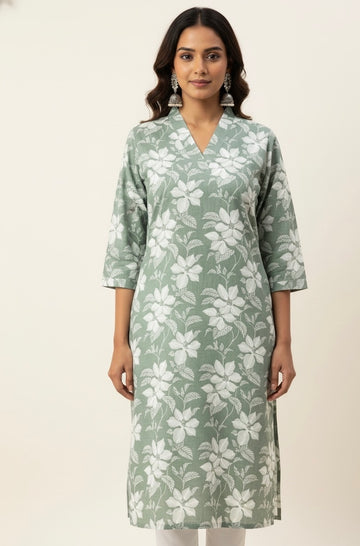 Straight Fit Only Kurta In Pure Cotton  OK012