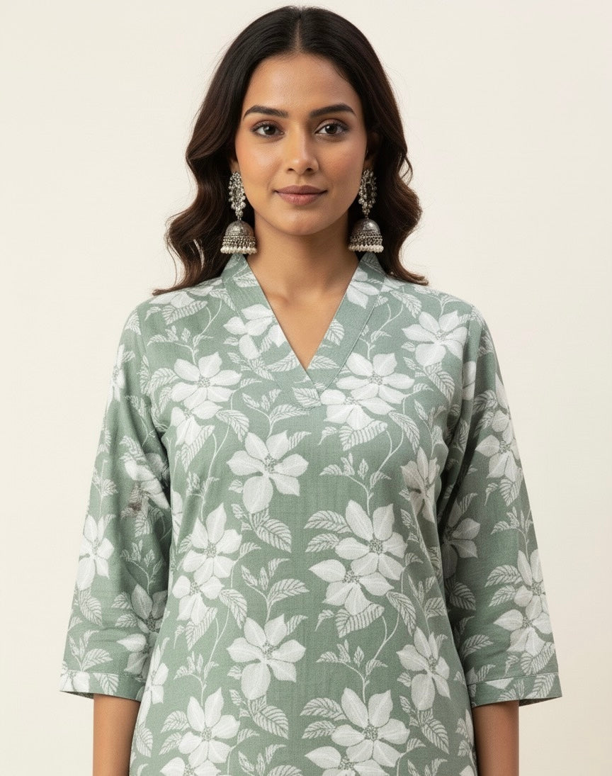 Straight Fit Only Kurta In Pure Cotton  OK012