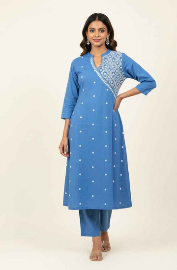 Pure Cotton Two Piece Pant Set