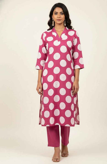 Pure Cotton Two Piece Pant Set