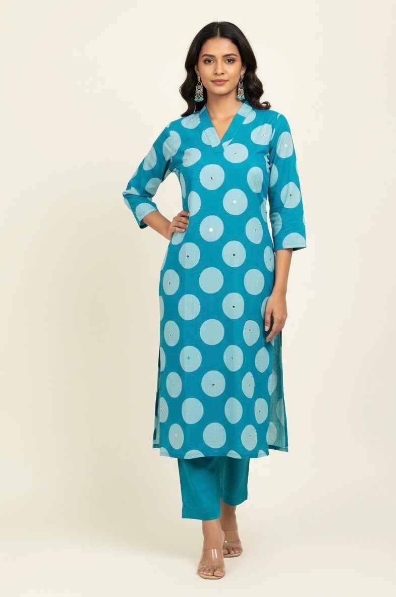 Pure Cotton Two Piece Pant Set