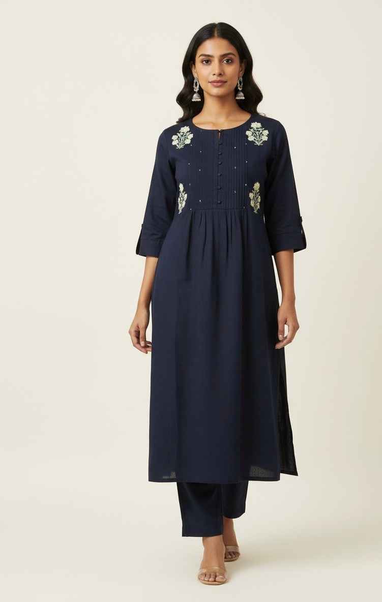 Pure Cotton Two Piece Pant Set