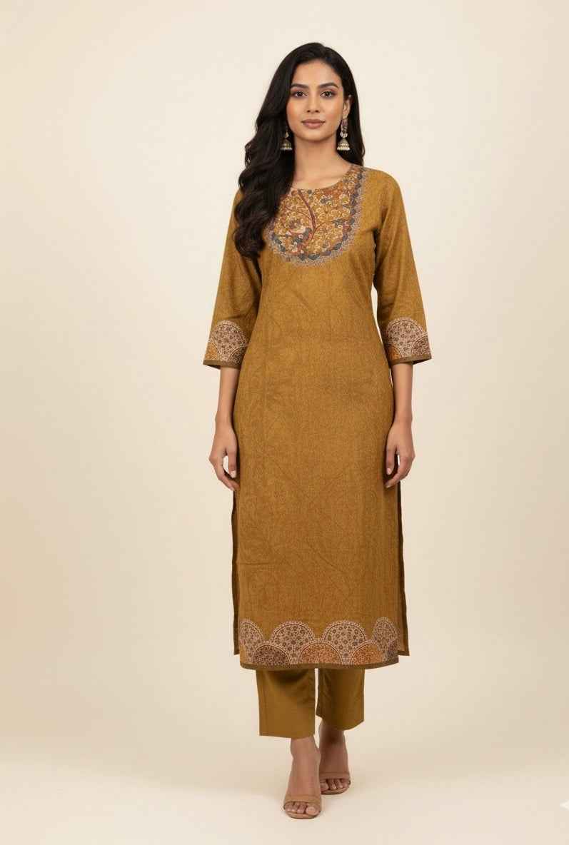 Pure Cotton Digital Print Dupatta Set