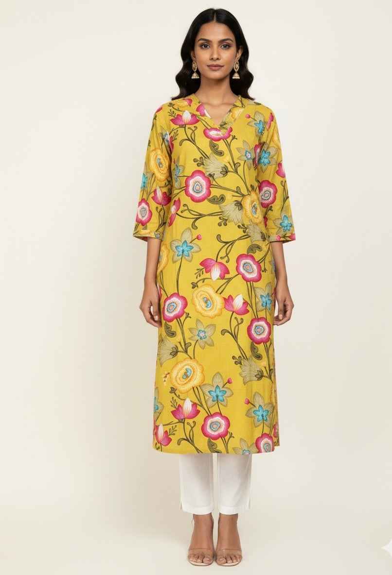 Pure Muslin Only Kurta Straight MOK011