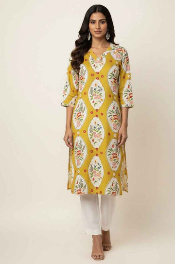 Pure Muslin Only Kurta Straight MOK009