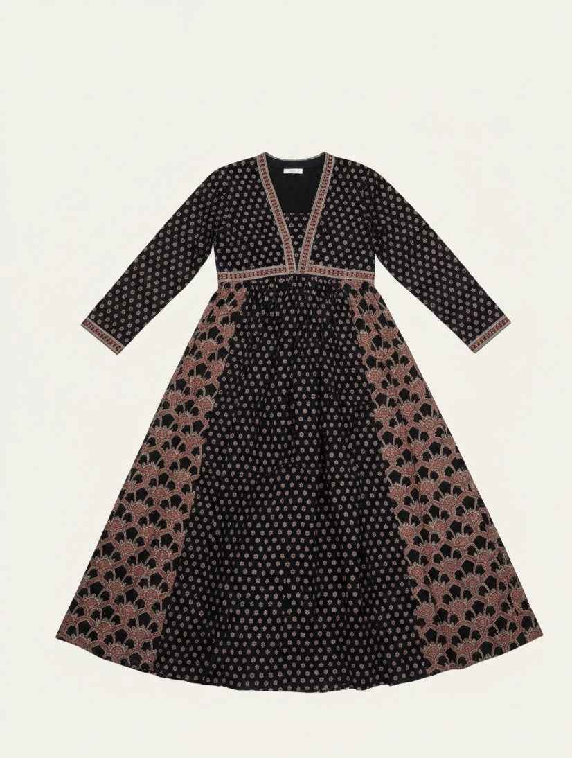 Pure Cotton Maxi Gowns with Floor Length GN005