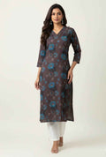 Straight Fit Only Kurta In Pure Cotton OK033