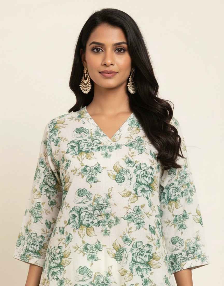 Straight Fit Only Kurta In Pure Cotton OK034