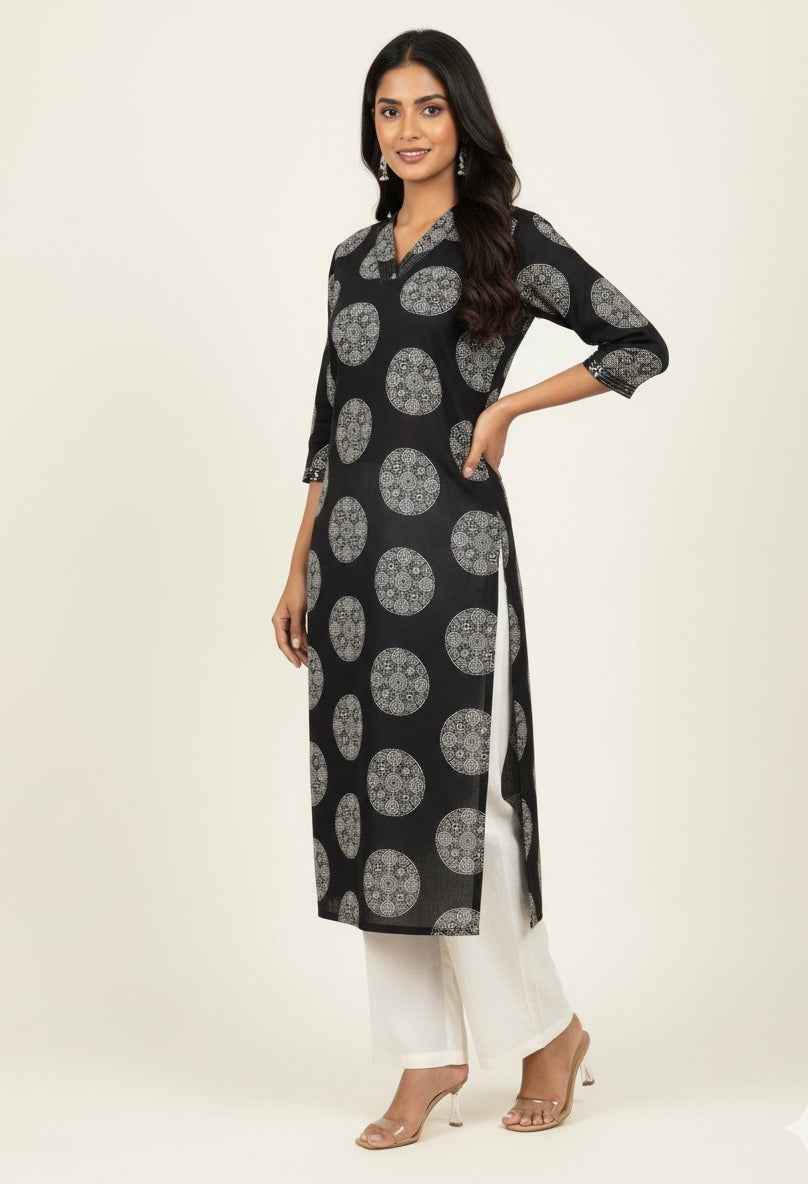 Straight Fit Only Kurta In Pure Cotton OK040