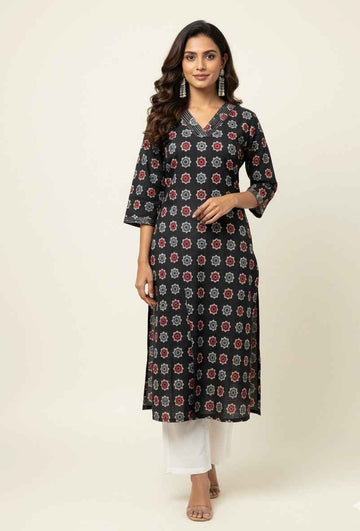 Straight Fit Only Kurta In Pure Cotton OK041