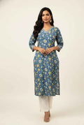 Straight Fit Only Kurta In Pure Cotton OK048