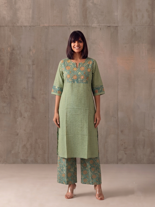 Pure Cotton Pant Sets PS0202