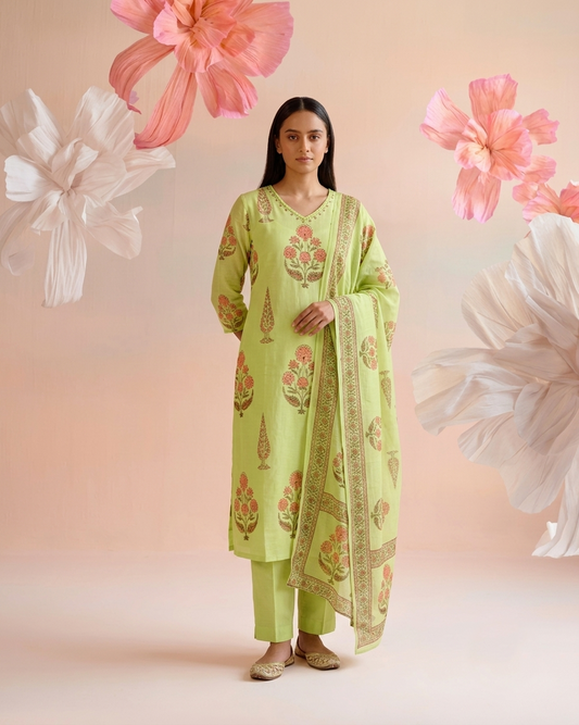 New  Kota Doriya Dupatta Sets KD037