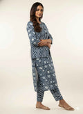 Pure Cotton Three Piece Suit With Quilted Cotton Jacket JK005