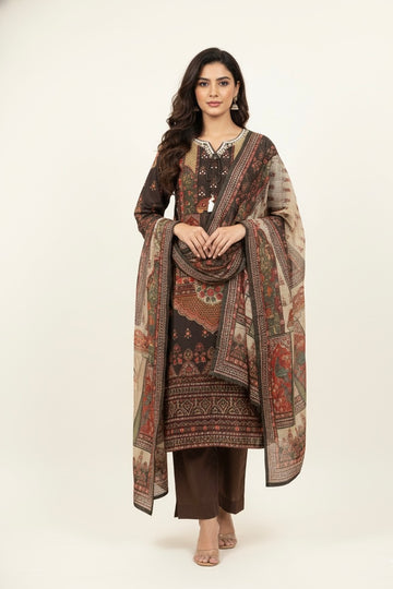 Festival Wear  Pure Shimmer  Dupatta Set FW003