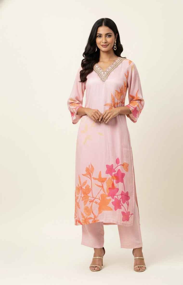 Festival Wear orgenja Dupatta Set With Embroidery FW032