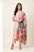 Festival Wear Pure Muslin Dupatta Set With Embroidery  FW027