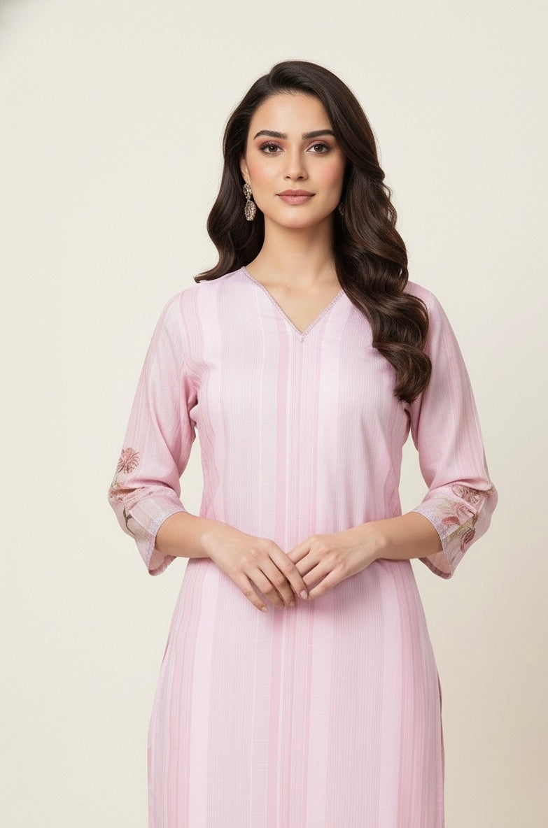 Festival Wear Three Piece Organza Dupatta Set FW002