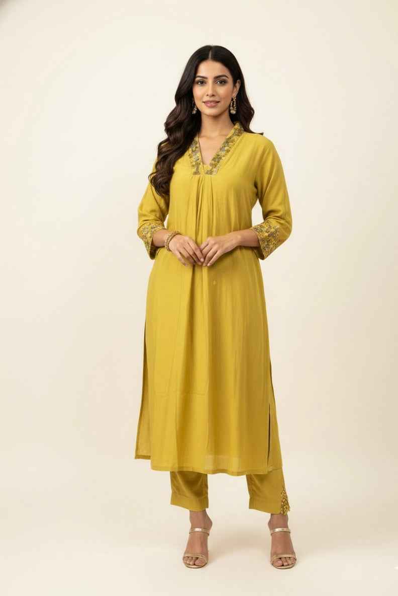 Festival Wear Dupatta Set With Embroidery MLC029