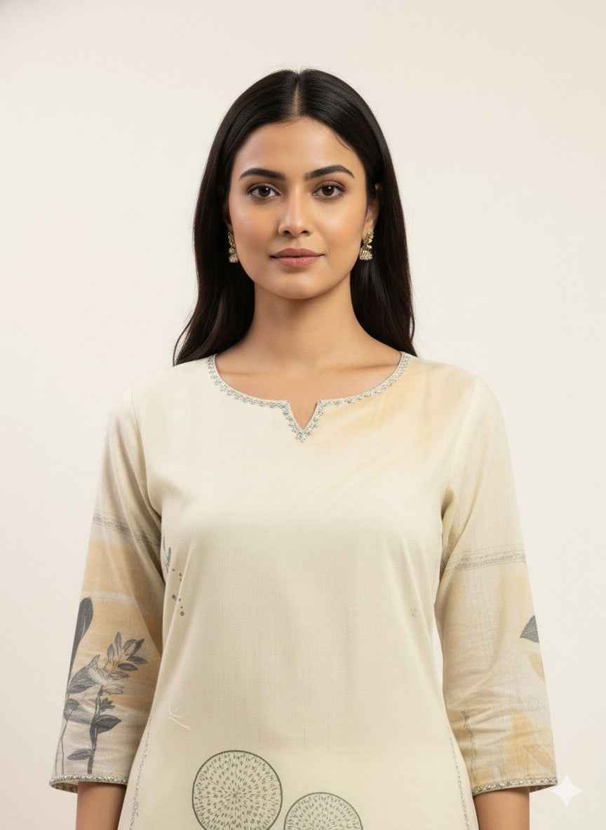 Festival Wear Dupatta Set With Embroidery FW051