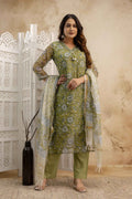 Kota Doriya Floral Print Pure Cotton Dupatta Sets