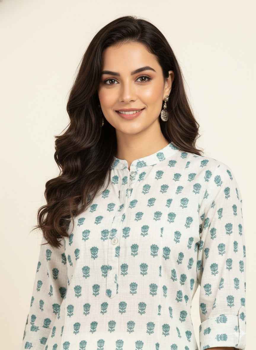 Pure Cotton Flex A Line Only Kurtas OK090