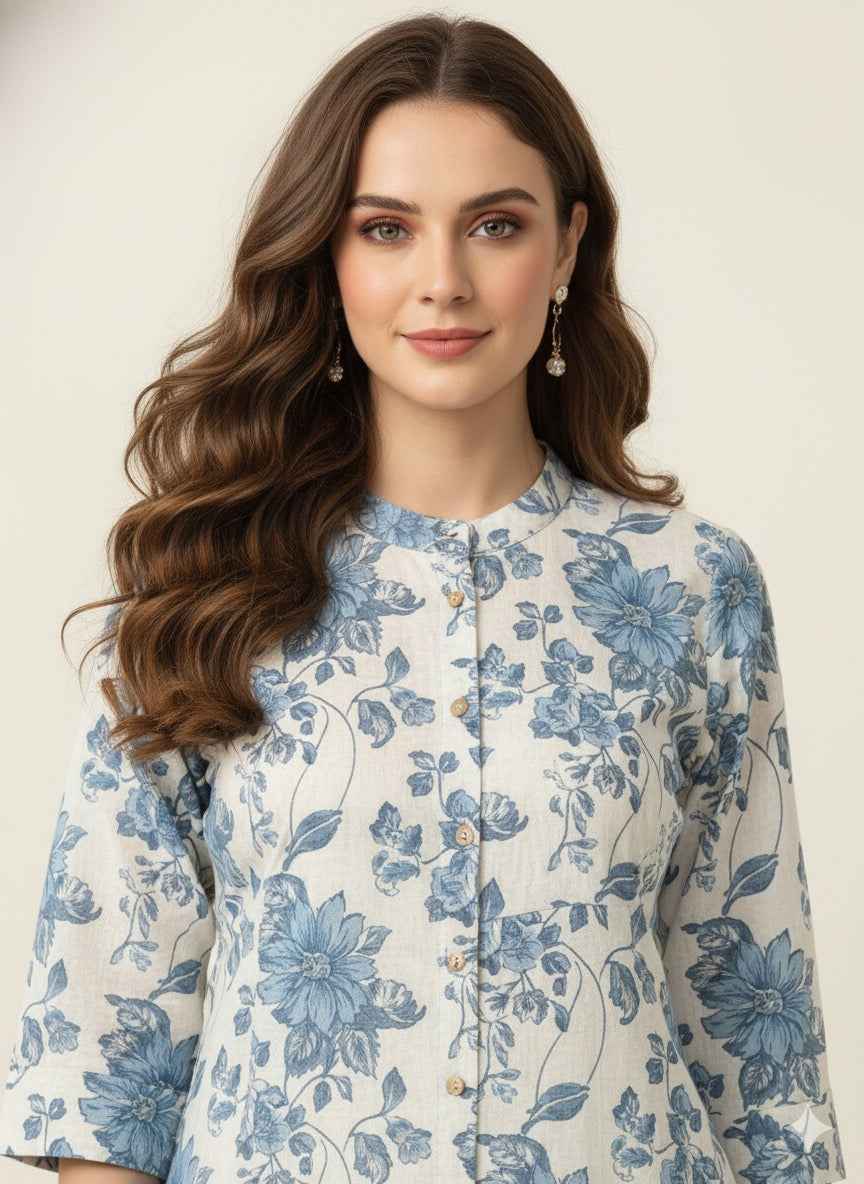 Pure Cotton Flex A Line Only Kurtas OK088