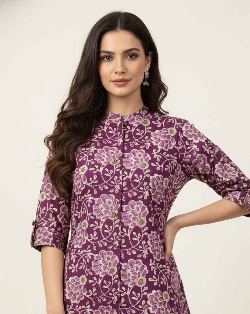 Pure Cotton Flex A Line Only Kurtas OK082