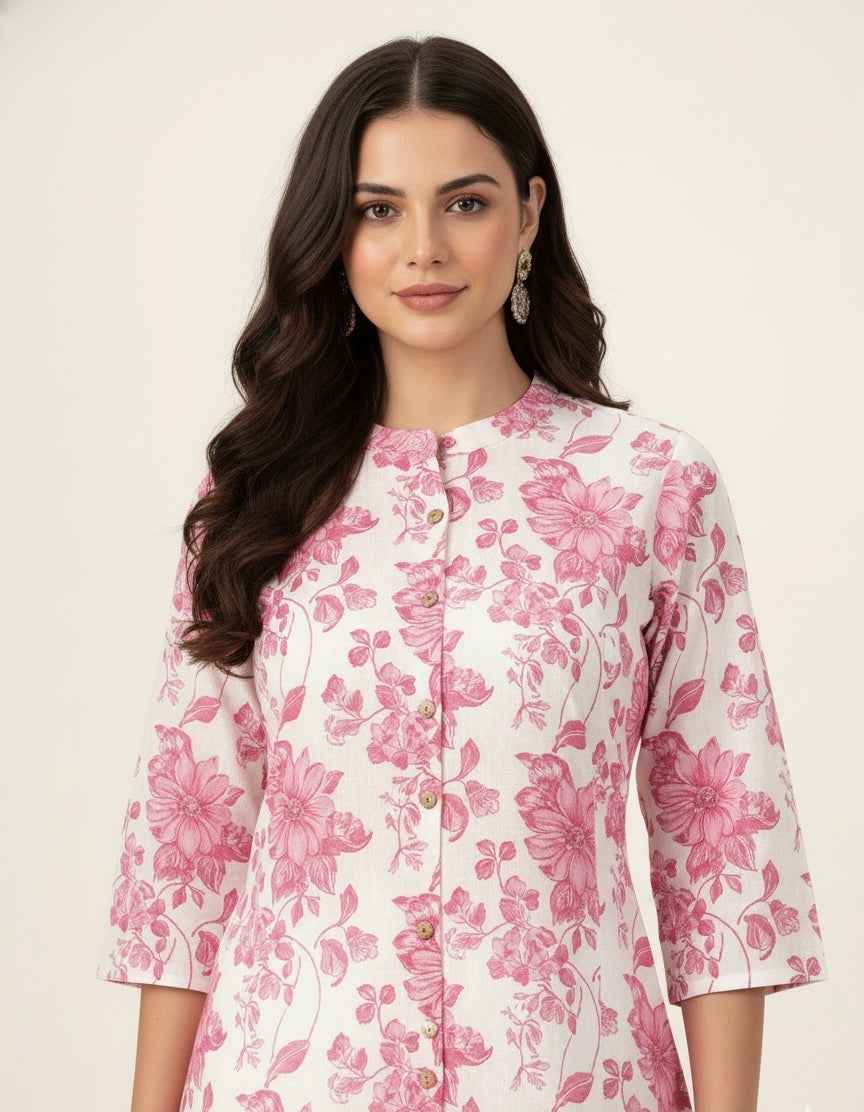 Pure Cotton Flex A Line Only Kurtas OK084