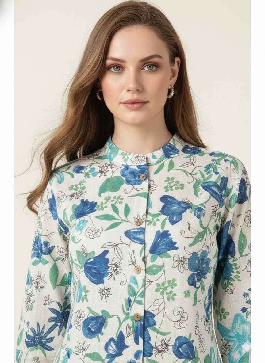 Pure Cotton Flex A Line Only Kurtas OK076