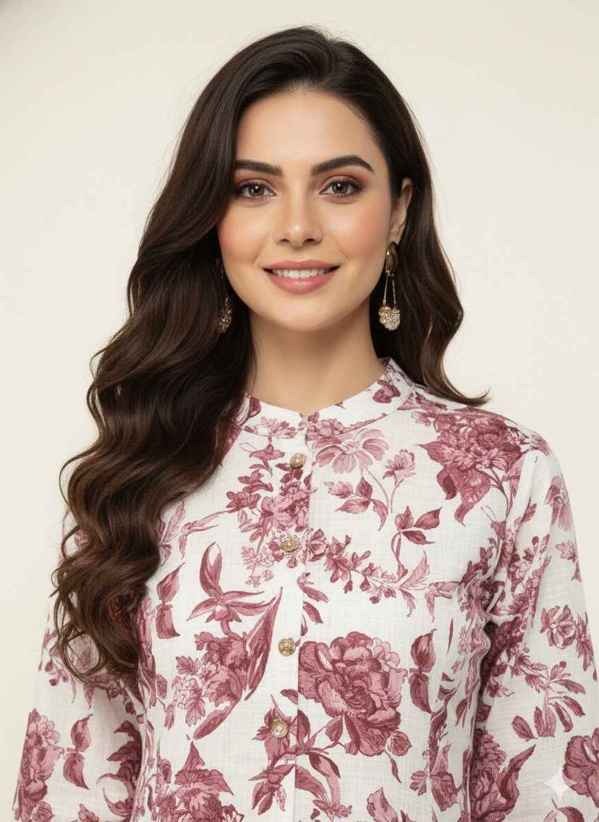 Pure Cotton Flex A Line Only Kurtas OK075