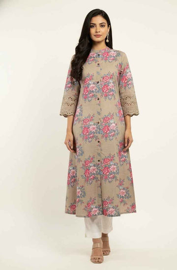 Pure Cotton Flex A Line Only Kurtas OK070