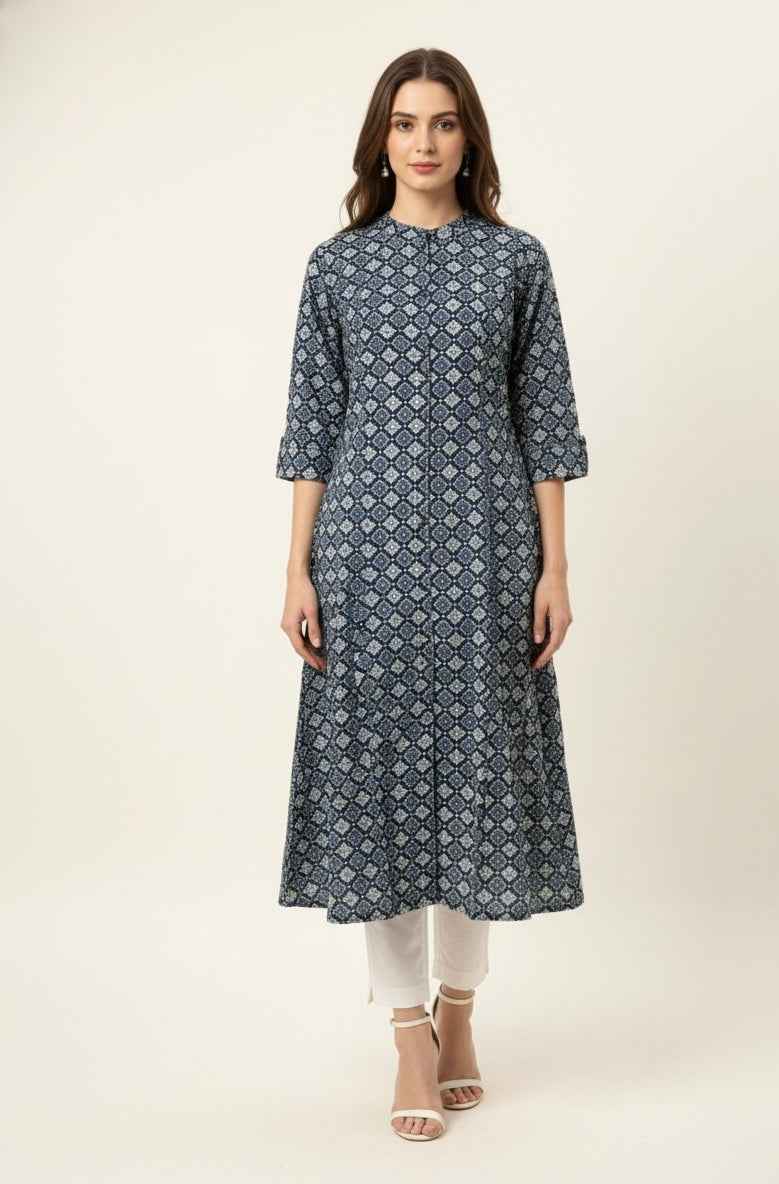 Pure Cotton Flex A Line Only Kurtas OK067