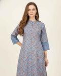 Pure Cotton Flex A Line Only Kurtas OK064
