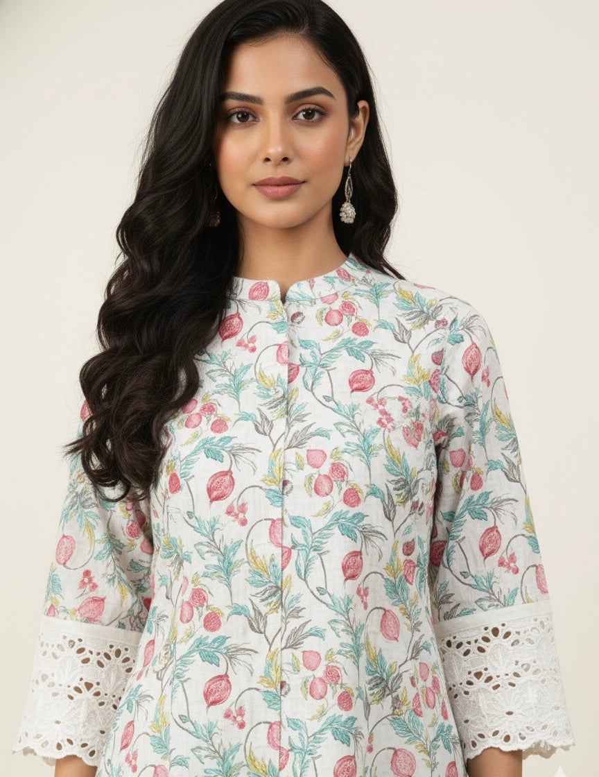 Pure Cotton Flex A Line Only Kurtas OK061