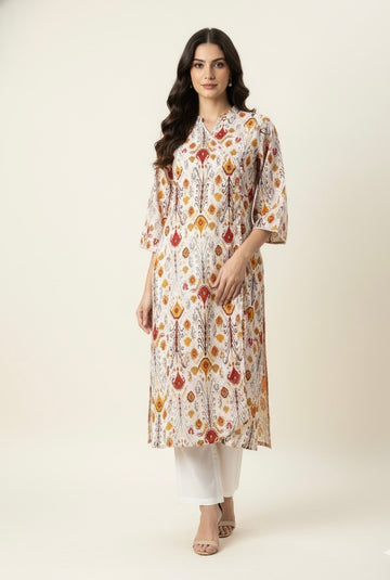 Angrakha  Pure Cotton Pant Sets  FL0196