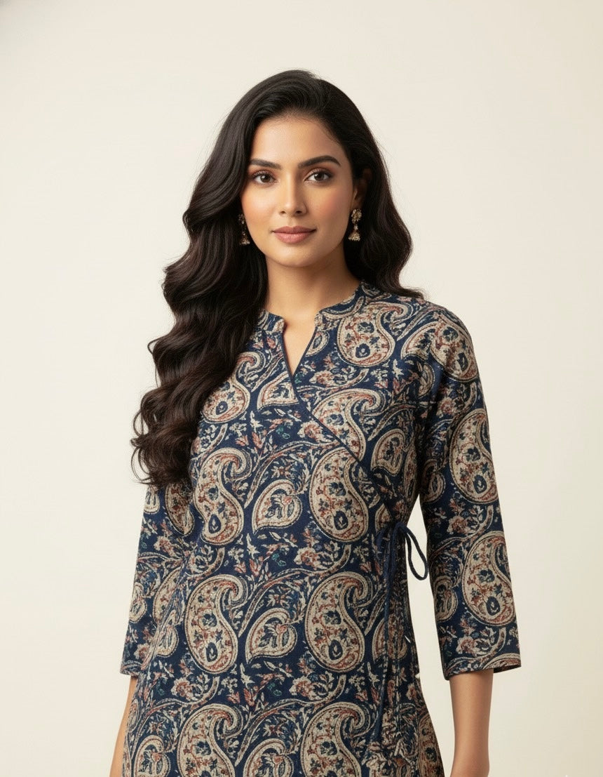 Angrakha  Pure Cotton Pant Sets  LC0105