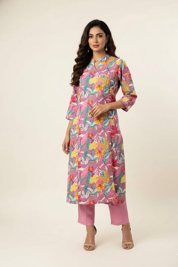 Angrakha  Pure Cotton Pant Sets LC0106