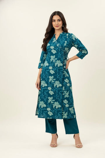 Angrakha  Pure Cotton Pant Sets  FL0199