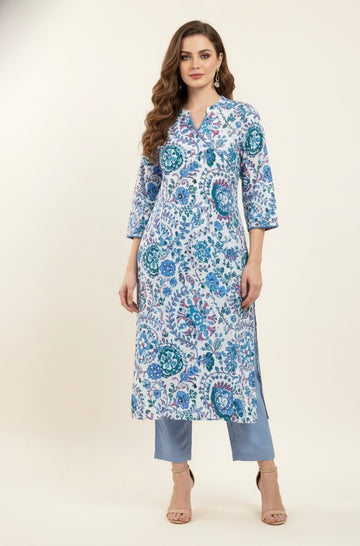 Angrakha  Pure Cotton Pant Sets LC0107