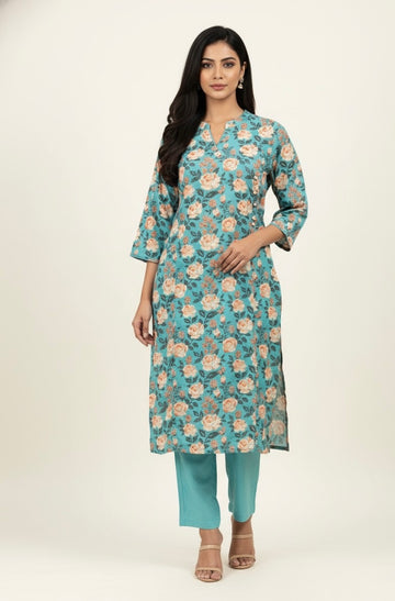 Angrakha  Pure Cotton Pant Sets LC0114