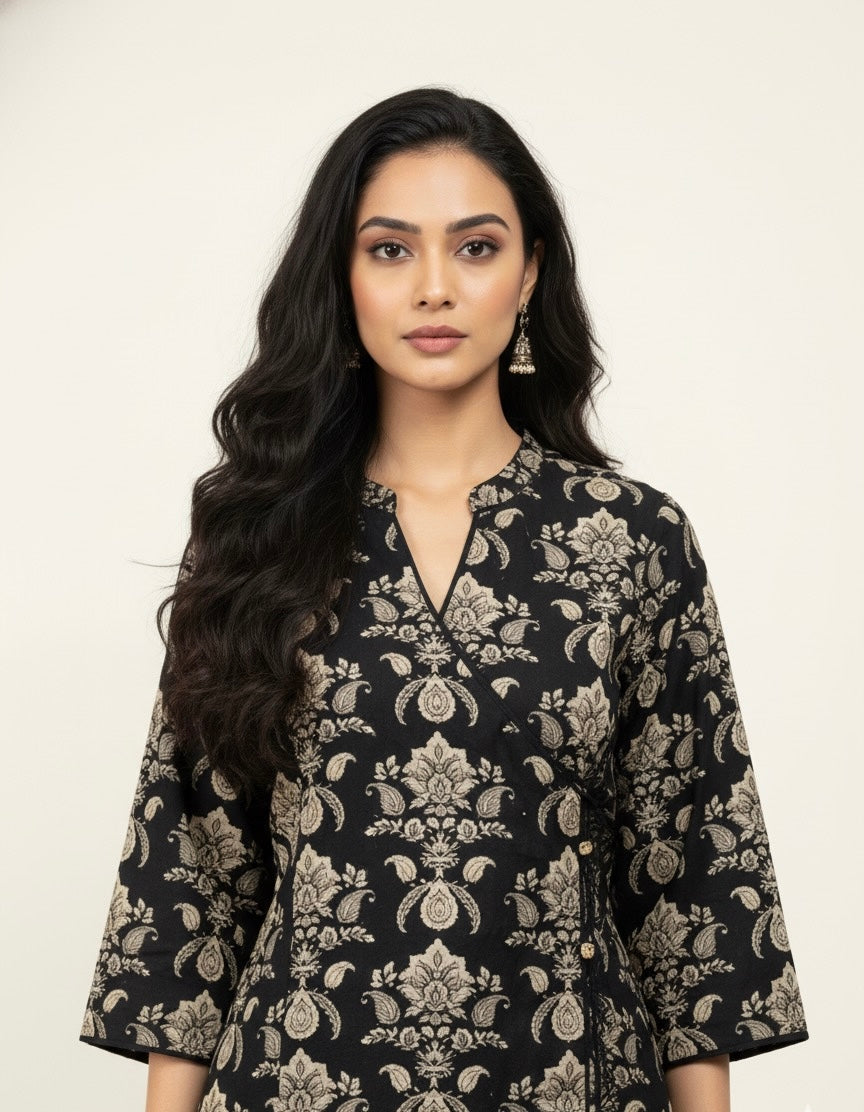 Angrakha  Pure Cotton Pant Sets LC0116