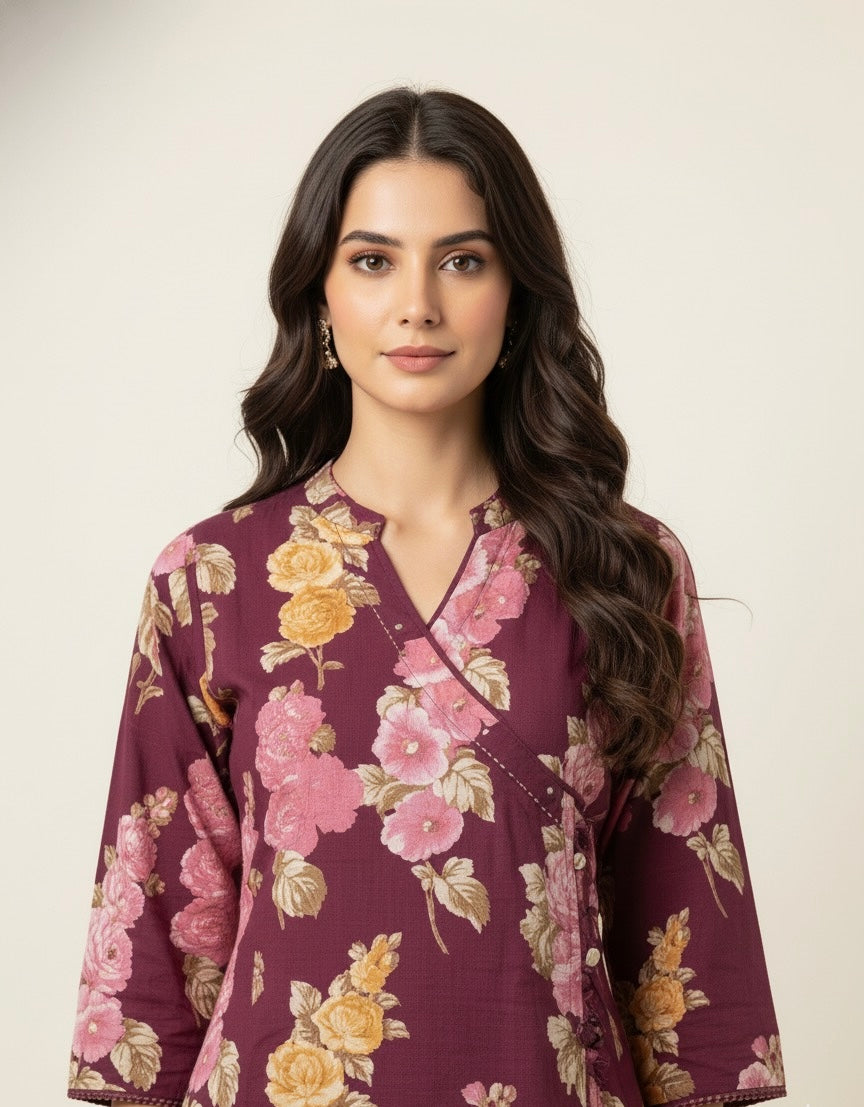 Angrakha  Pure Cotton Pant Sets  LC0119