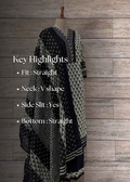 Handblock Pure Cotton Dupatta Set - CS054