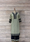 Handblock Pure Cotton Dupatta Set - CS054