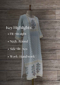 Pure Rayon Hand Block Print Kurtas - RK005